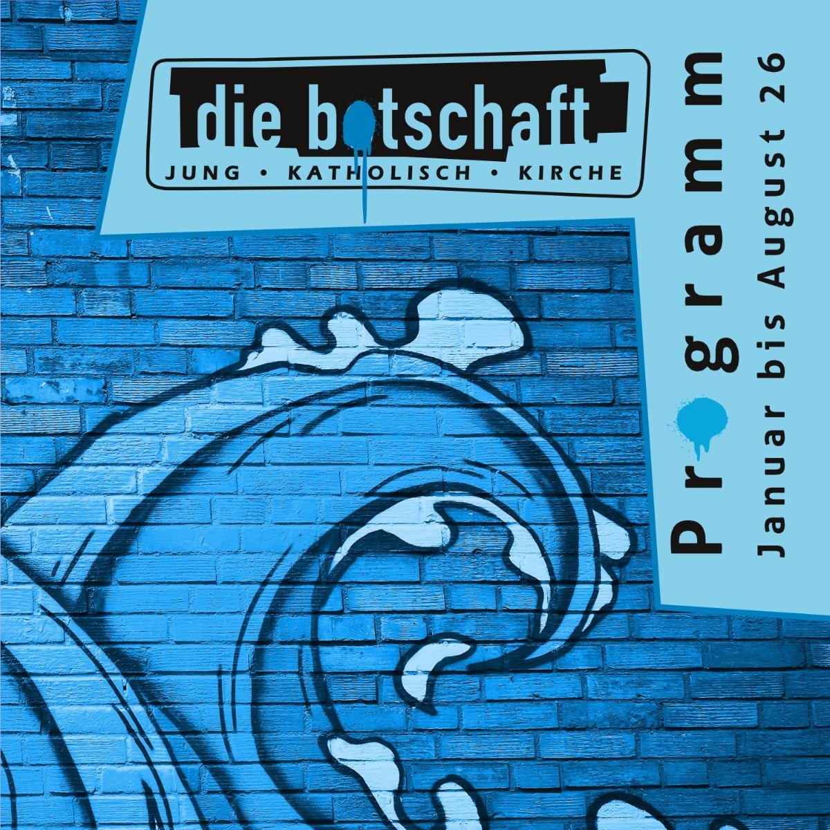 Titelbild des Programmheftes für das zweite Halbjahr 2025