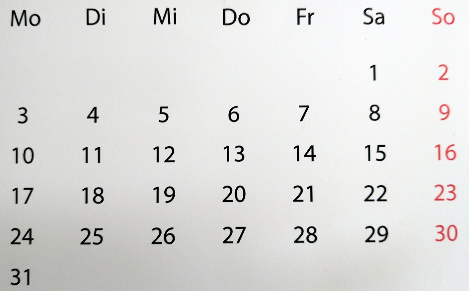 kalenderblatt