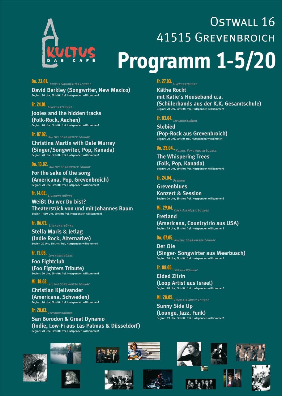 Programm Kultus1-5-20