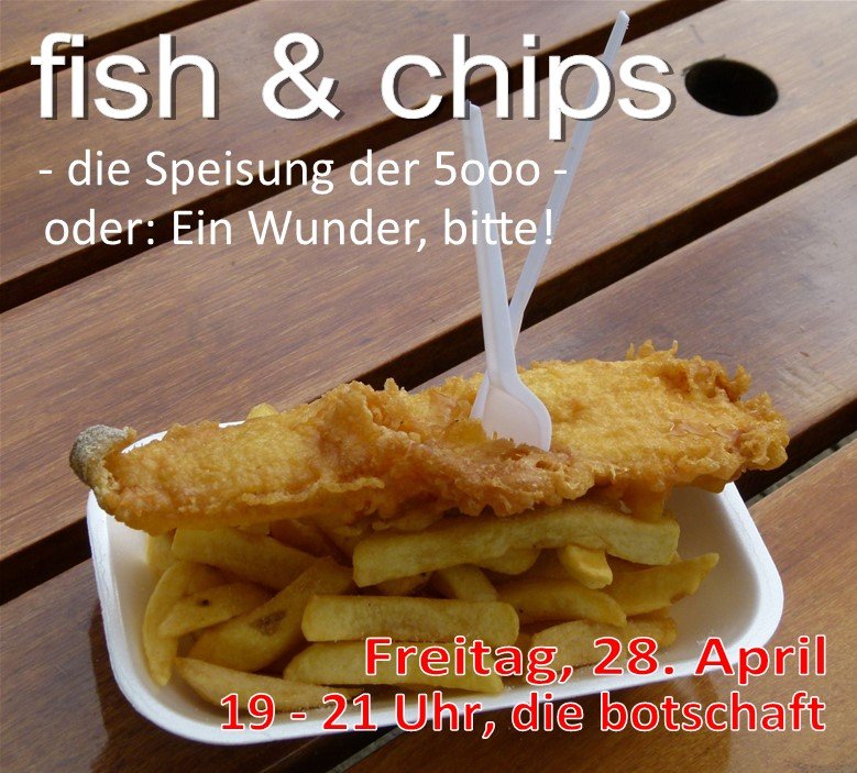 Flyer Exerzitientag fish&chips