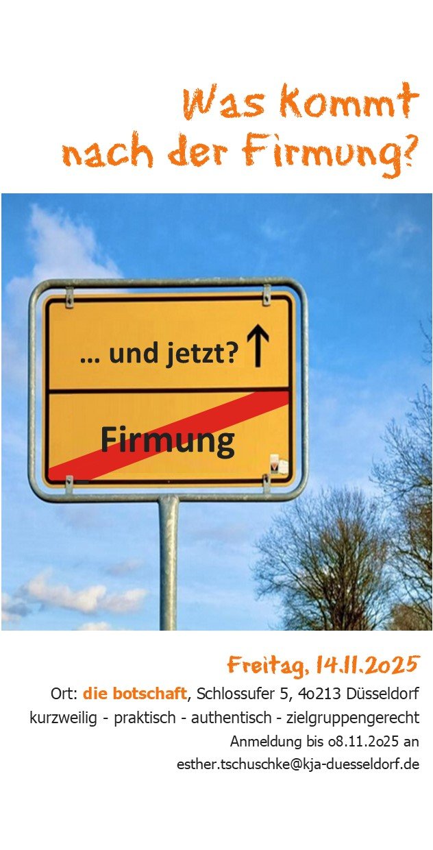 Flyer Forum Firmung 2o25 vorne